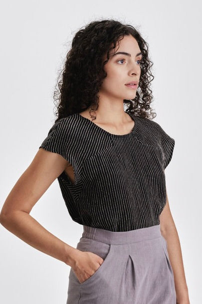 Jennifer Glasgow: Moira Top (2 Colours)